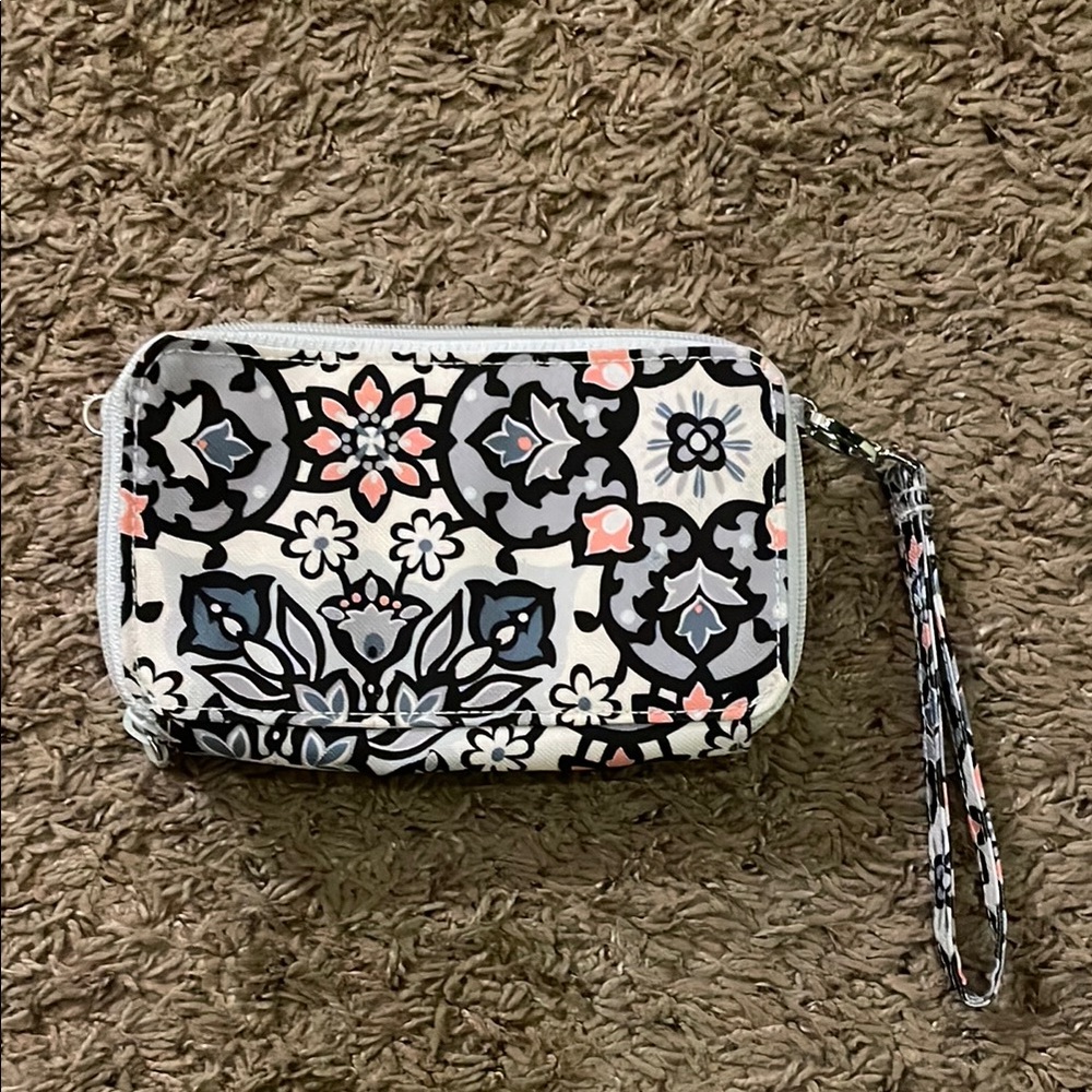 Vera Bradley Floral Wristlet